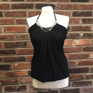 White House Black Market black halter top - XS